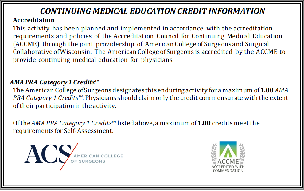 Opioid-Postop-CME-Info ACS accreditation